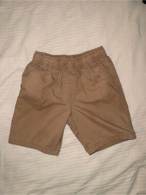 wonder nation Brown Elastic Waist Casual Shorts